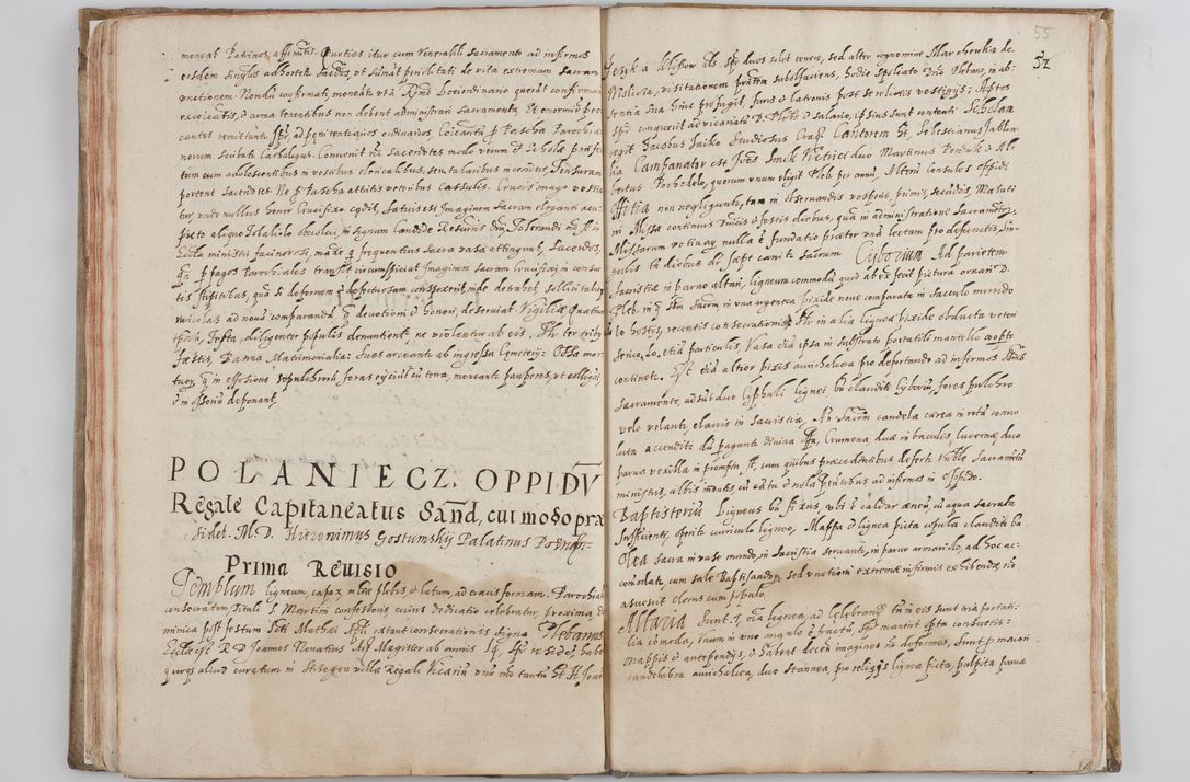 Zdjęcie nr 58 dla obiektu archiwalnego: Acta visitationis ecclesiarum archidiaconatus Sandomiriensis sub R. D. Bernardo Maciejowski, epsicopo Cracoviensi, duce Severiensi. Exequutio visitationis pergebatur Sendomiriae die 16 Martii ad 3 Aprilis a. D. 1604