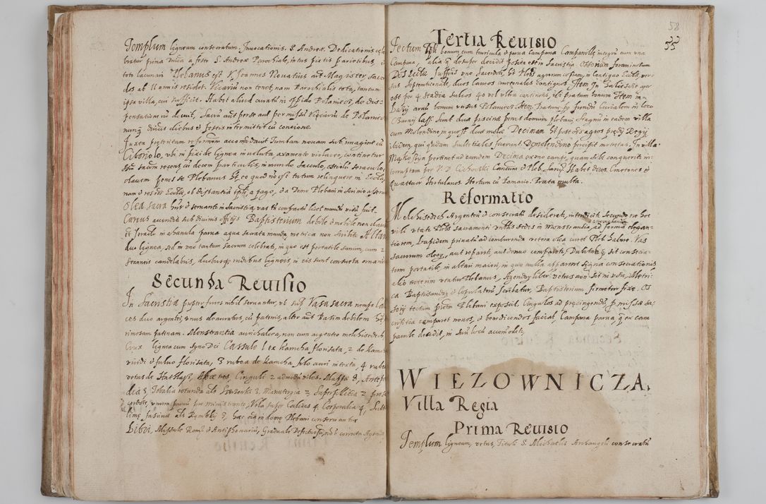 Zdjęcie nr 61 dla obiektu archiwalnego: Acta visitationis ecclesiarum archidiaconatus Sandomiriensis sub R. D. Bernardo Maciejowski, epsicopo Cracoviensi, duce Severiensi. Exequutio visitationis pergebatur Sendomiriae die 16 Martii ad 3 Aprilis a. D. 1604