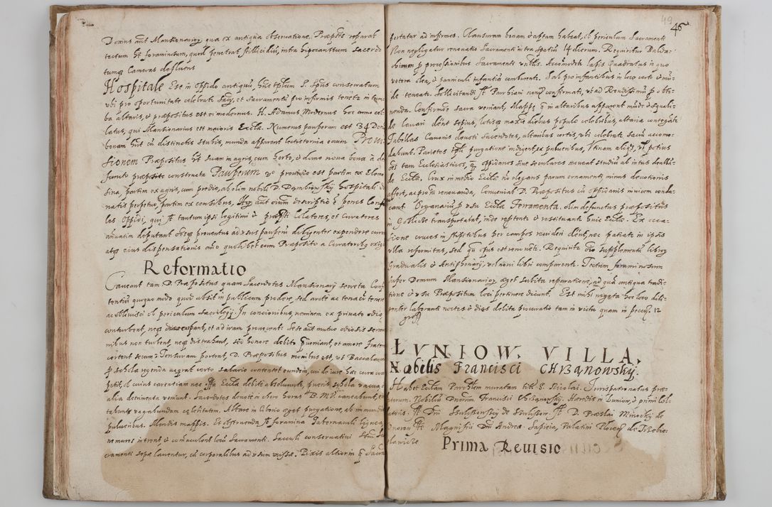 Zdjęcie nr 52 dla obiektu archiwalnego: Acta visitationis ecclesiarum archidiaconatus Sandomiriensis sub R. D. Bernardo Maciejowski, epsicopo Cracoviensi, duce Severiensi. Exequutio visitationis pergebatur Sendomiriae die 16 Martii ad 3 Aprilis a. D. 1604