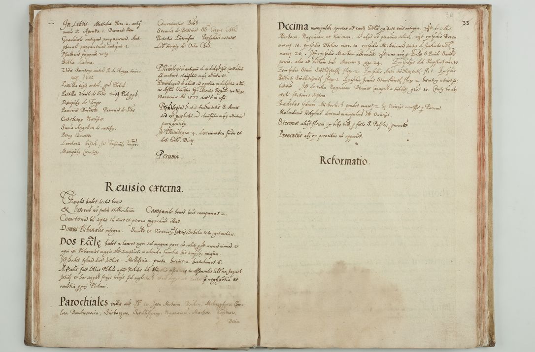 Zdjęcie nr 39 dla obiektu archiwalnego: Acta visitationis ecclesiarum archidiaconatus Sandomiriensis sub R. D. Bernardo Maciejowski, epsicopo Cracoviensi, duce Severiensi. Exequutio visitationis pergebatur Sendomiriae die 16 Martii ad 3 Aprilis a. D. 1604