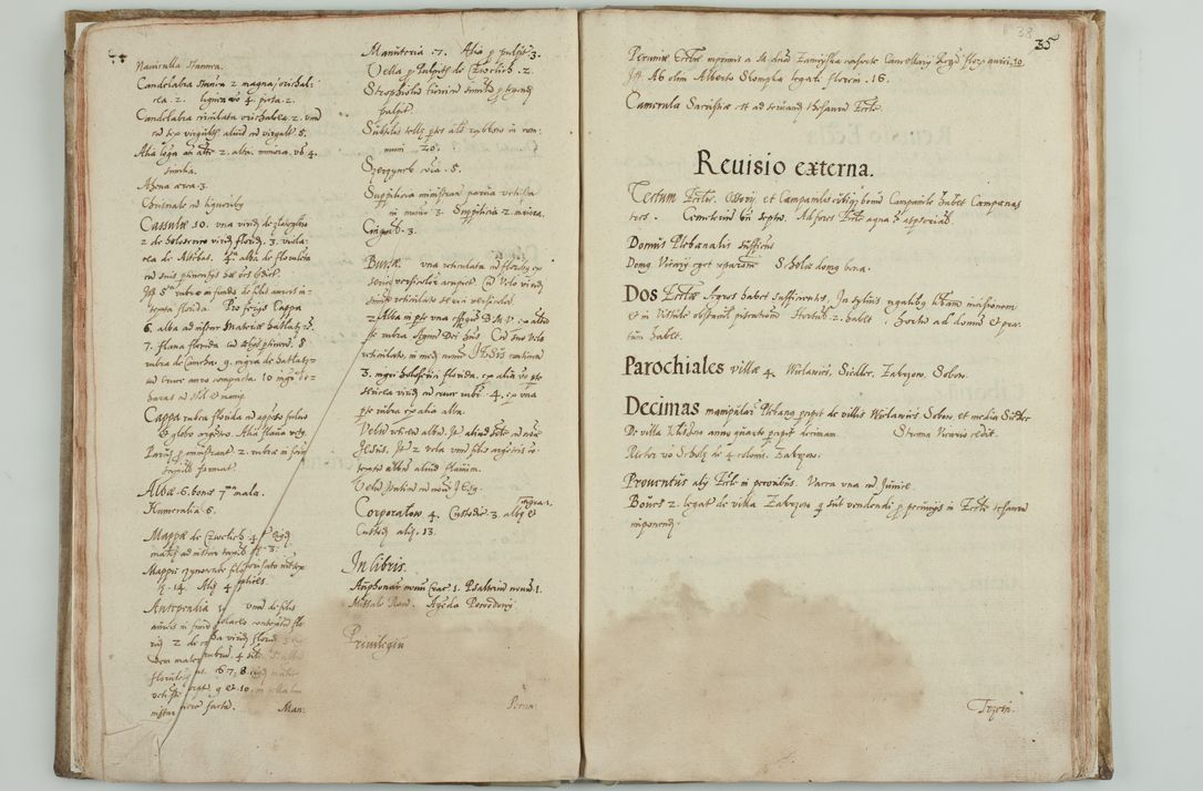 Zdjęcie nr 41 dla obiektu archiwalnego: Acta visitationis ecclesiarum archidiaconatus Sandomiriensis sub R. D. Bernardo Maciejowski, epsicopo Cracoviensi, duce Severiensi. Exequutio visitationis pergebatur Sendomiriae die 16 Martii ad 3 Aprilis a. D. 1604