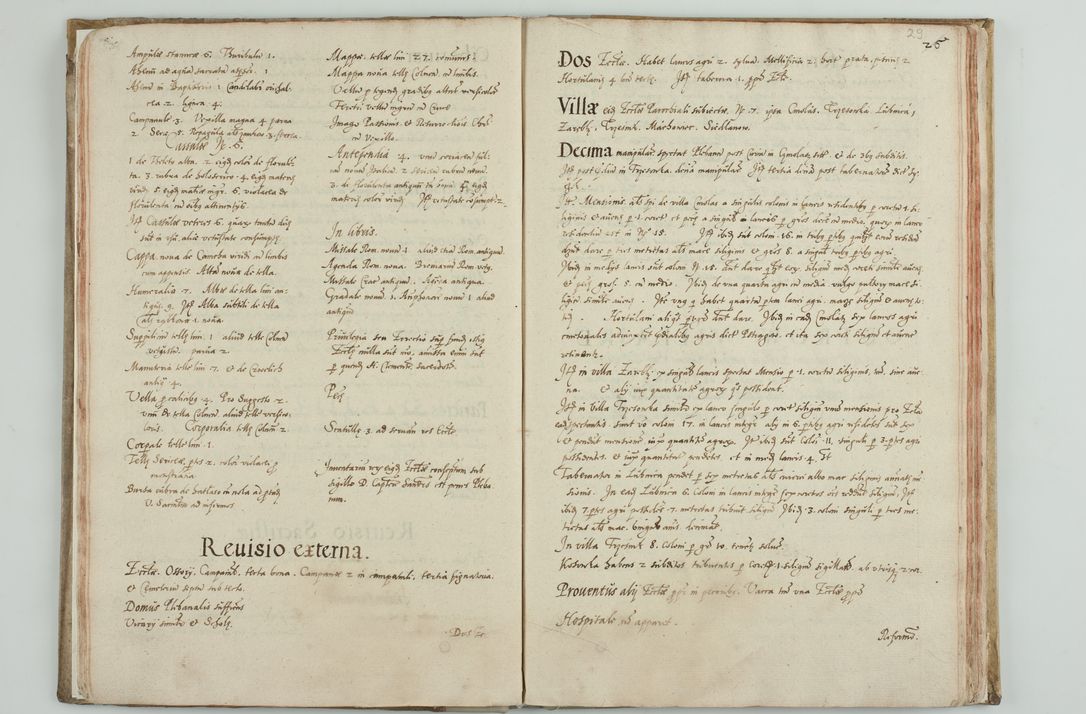 Zdjęcie nr 32 dla obiektu archiwalnego: Acta visitationis ecclesiarum archidiaconatus Sandomiriensis sub R. D. Bernardo Maciejowski, epsicopo Cracoviensi, duce Severiensi. Exequutio visitationis pergebatur Sendomiriae die 16 Martii ad 3 Aprilis a. D. 1604
