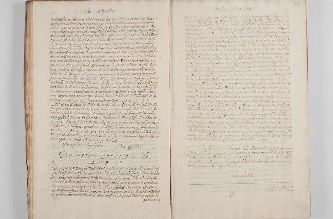 Zdjęcie nr 14 dla obiektu archiwalnego: Visitatio decanatus Boboviensis externa per Joannem Januszowski, archidiaconum Sandecensem, plebanum Solecensem ex mandato speciali R. D. Petri Tylicki, episcopi Cracoviensis, praesentibus Venerabilibus Martino Chochorovio, persbytero et Martino Servatio, Andreiobiensi clerico, facta a. D. 1607 mense Decembri