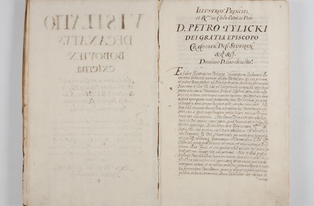 Zdjęcie nr 5 dla obiektu archiwalnego: Visitatio decanatus Boboviensis externa per Joannem Januszowski, archidiaconum Sandecensem, plebanum Solecensem ex mandato speciali R. D. Petri Tylicki, episcopi Cracoviensis, praesentibus Venerabilibus Martino Chochorovio, persbytero et Martino Servatio, Andreiobiensi clerico, facta a. D. 1607 mense Decembri
