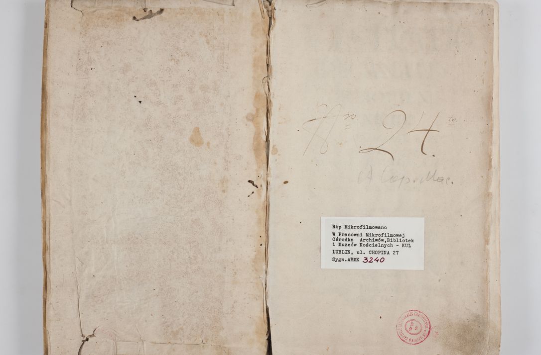 Zdjęcie nr 3 dla obiektu archiwalnego: Visitatio decanatus Boboviensis externa per Joannem Januszowski, archidiaconum Sandecensem, plebanum Solecensem ex mandato speciali R. D. Petri Tylicki, episcopi Cracoviensis, praesentibus Venerabilibus Martino Chochorovio, persbytero et Martino Servatio, Andreiobiensi clerico, facta a. D. 1607 mense Decembri