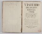 Zdjęcie nr 4 dla obiektu archiwalnego: Visitatio decanatus Boboviensis externa per Joannem Januszowski, archidiaconum Sandecensem, plebanum Solecensem ex mandato speciali R. D. Petri Tylicki, episcopi Cracoviensis, praesentibus Venerabilibus Martino Chochorovio, persbytero et Martino Servatio, Andreiobiensi clerico, facta a. D. 1607 mense Decembri