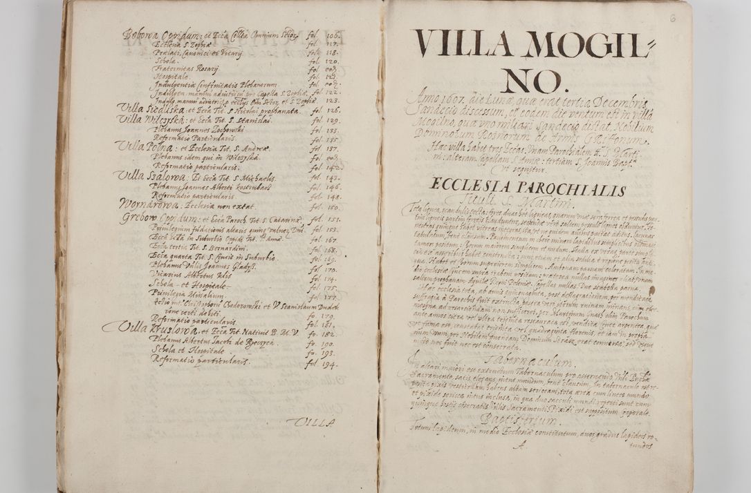 Zdjęcie nr 8 dla obiektu archiwalnego: Visitatio decanatus Boboviensis externa per Joannem Januszowski, archidiaconum Sandecensem, plebanum Solecensem ex mandato speciali R. D. Petri Tylicki, episcopi Cracoviensis, praesentibus Venerabilibus Martino Chochorovio, persbytero et Martino Servatio, Andreiobiensi clerico, facta a. D. 1607 mense Decembri