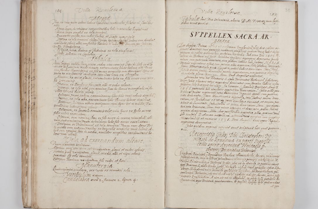 Zdjęcie nr 102 dla obiektu archiwalnego: Visitatio decanatus Boboviensis externa per Joannem Januszowski, archidiaconum Sandecensem, plebanum Solecensem ex mandato speciali R. D. Petri Tylicki, episcopi Cracoviensis, praesentibus Venerabilibus Martino Chochorovio, persbytero et Martino Servatio, Andreiobiensi clerico, facta a. D. 1607 mense Decembri