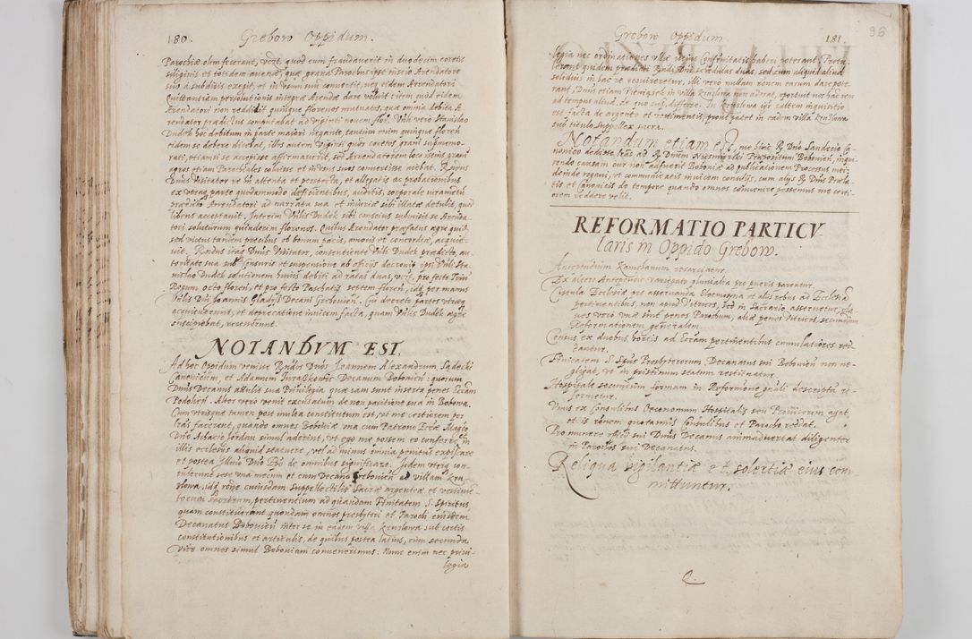 Zdjęcie nr 100 dla obiektu archiwalnego: Visitatio decanatus Boboviensis externa per Joannem Januszowski, archidiaconum Sandecensem, plebanum Solecensem ex mandato speciali R. D. Petri Tylicki, episcopi Cracoviensis, praesentibus Venerabilibus Martino Chochorovio, persbytero et Martino Servatio, Andreiobiensi clerico, facta a. D. 1607 mense Decembri