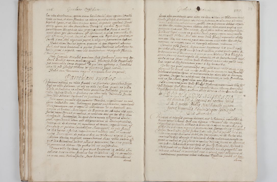 Zdjęcie nr 98 dla obiektu archiwalnego: Visitatio decanatus Boboviensis externa per Joannem Januszowski, archidiaconum Sandecensem, plebanum Solecensem ex mandato speciali R. D. Petri Tylicki, episcopi Cracoviensis, praesentibus Venerabilibus Martino Chochorovio, persbytero et Martino Servatio, Andreiobiensi clerico, facta a. D. 1607 mense Decembri