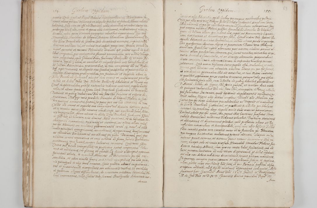 Zdjęcie nr 87 dla obiektu archiwalnego: Visitatio decanatus Boboviensis externa per Joannem Januszowski, archidiaconum Sandecensem, plebanum Solecensem ex mandato speciali R. D. Petri Tylicki, episcopi Cracoviensis, praesentibus Venerabilibus Martino Chochorovio, persbytero et Martino Servatio, Andreiobiensi clerico, facta a. D. 1607 mense Decembri