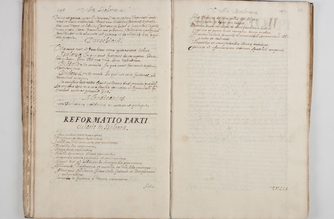 Zdjęcie nr 84 dla obiektu archiwalnego: Visitatio decanatus Boboviensis externa per Joannem Januszowski, archidiaconum Sandecensem, plebanum Solecensem ex mandato speciali R. D. Petri Tylicki, episcopi Cracoviensis, praesentibus Venerabilibus Martino Chochorovio, persbytero et Martino Servatio, Andreiobiensi clerico, facta a. D. 1607 mense Decembri