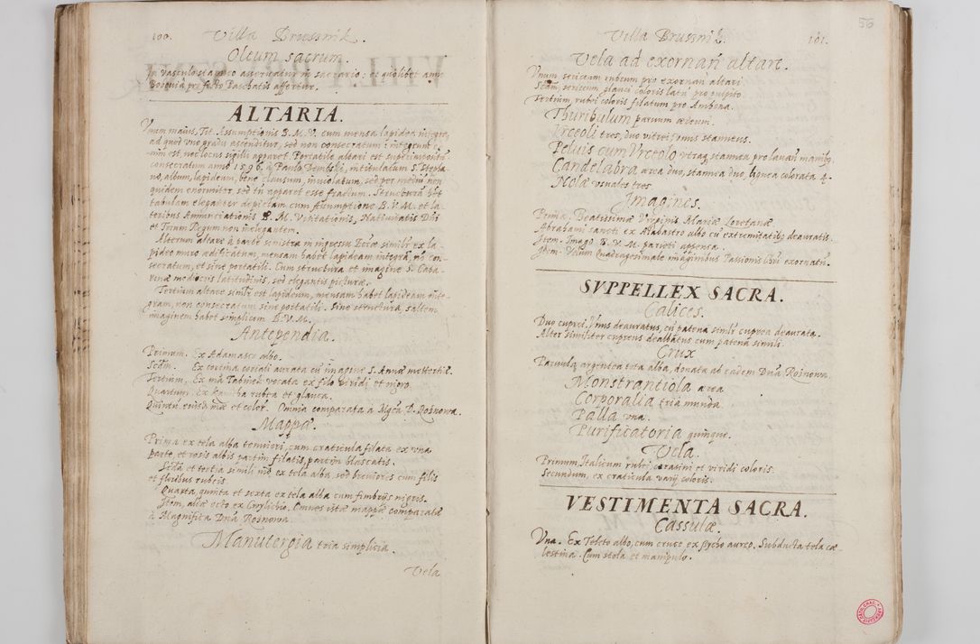 Zdjęcie nr 59 dla obiektu archiwalnego: Visitatio decanatus Boboviensis externa per Joannem Januszowski, archidiaconum Sandecensem, plebanum Solecensem ex mandato speciali R. D. Petri Tylicki, episcopi Cracoviensis, praesentibus Venerabilibus Martino Chochorovio, persbytero et Martino Servatio, Andreiobiensi clerico, facta a. D. 1607 mense Decembri