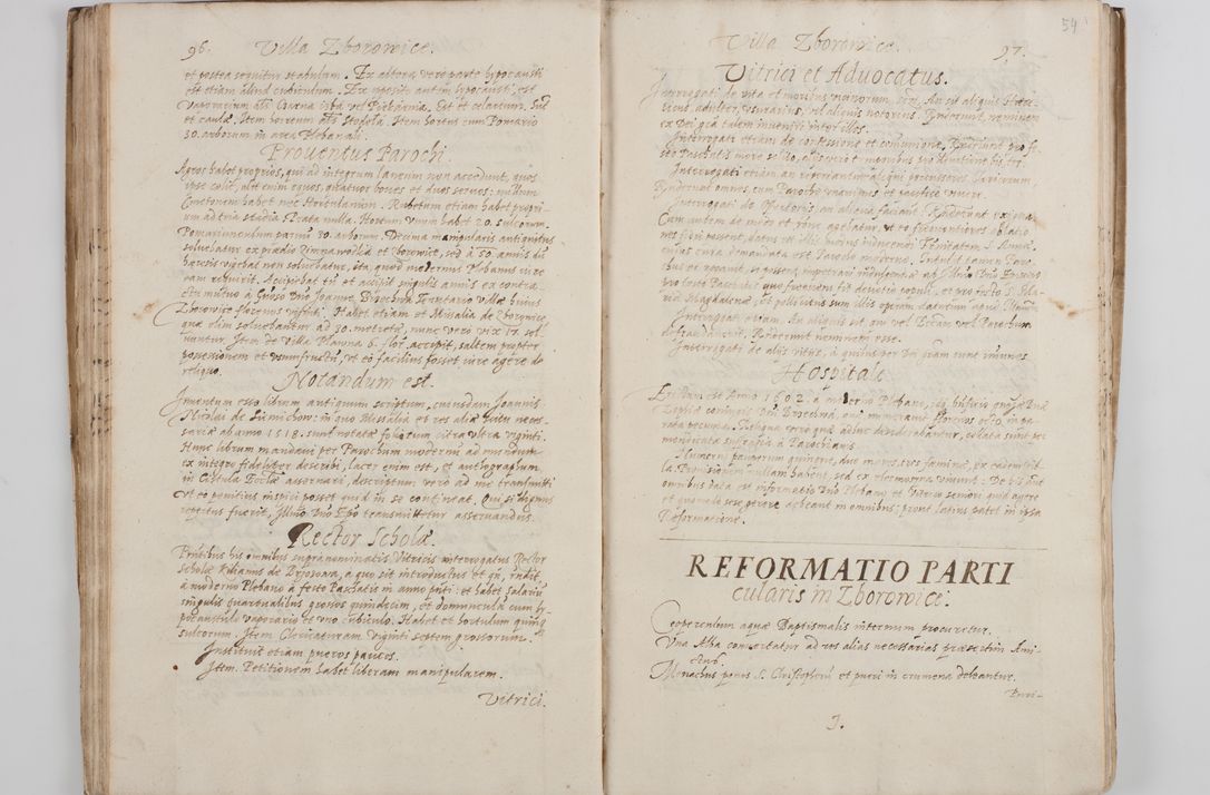 Zdjęcie nr 57 dla obiektu archiwalnego: Visitatio decanatus Boboviensis externa per Joannem Januszowski, archidiaconum Sandecensem, plebanum Solecensem ex mandato speciali R. D. Petri Tylicki, episcopi Cracoviensis, praesentibus Venerabilibus Martino Chochorovio, persbytero et Martino Servatio, Andreiobiensi clerico, facta a. D. 1607 mense Decembri