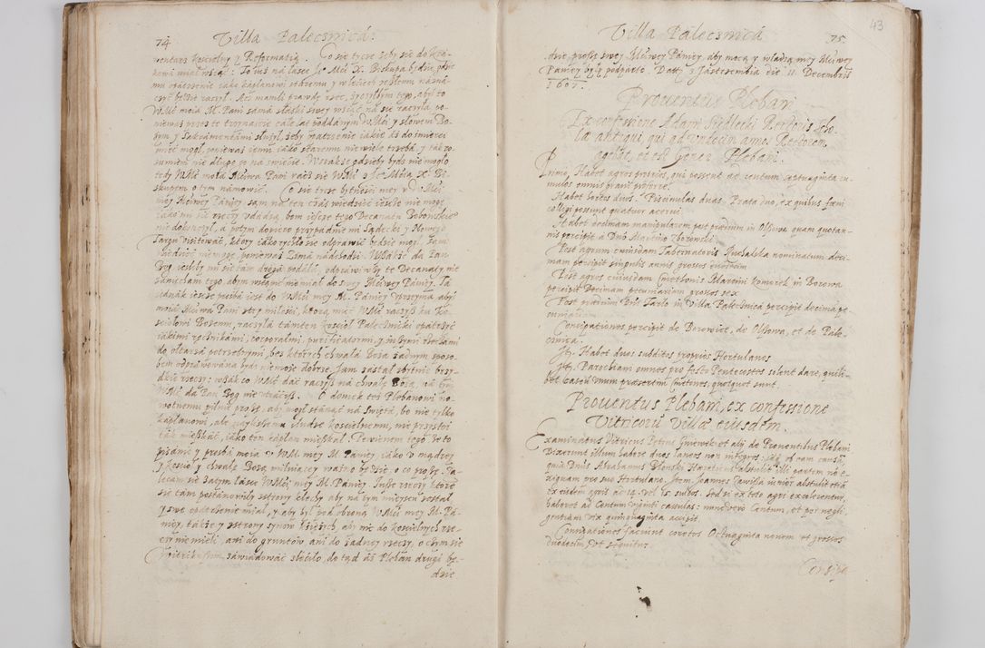 Zdjęcie nr 46 dla obiektu archiwalnego: Visitatio decanatus Boboviensis externa per Joannem Januszowski, archidiaconum Sandecensem, plebanum Solecensem ex mandato speciali R. D. Petri Tylicki, episcopi Cracoviensis, praesentibus Venerabilibus Martino Chochorovio, persbytero et Martino Servatio, Andreiobiensi clerico, facta a. D. 1607 mense Decembri