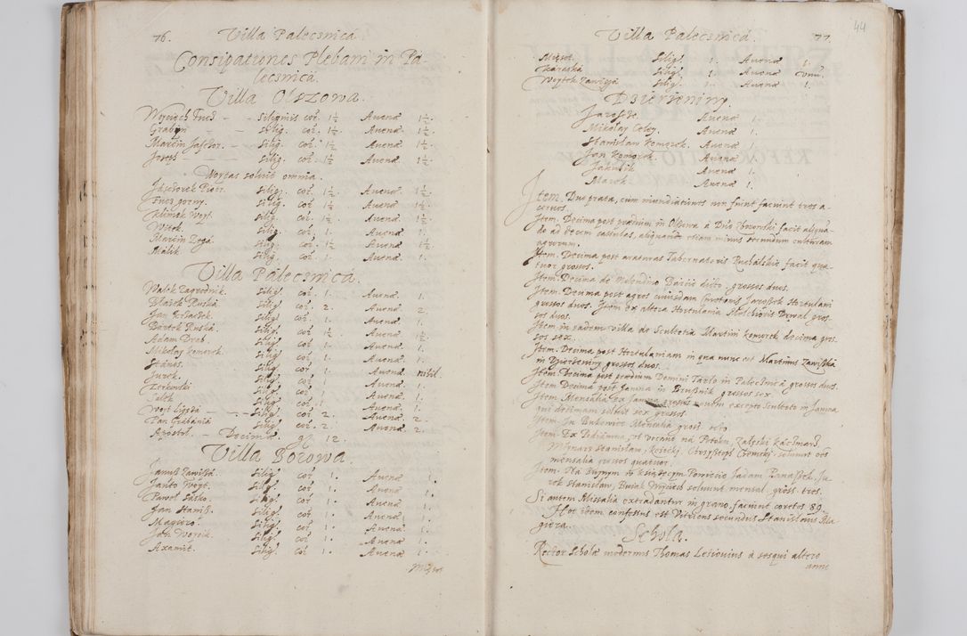 Zdjęcie nr 47 dla obiektu archiwalnego: Visitatio decanatus Boboviensis externa per Joannem Januszowski, archidiaconum Sandecensem, plebanum Solecensem ex mandato speciali R. D. Petri Tylicki, episcopi Cracoviensis, praesentibus Venerabilibus Martino Chochorovio, persbytero et Martino Servatio, Andreiobiensi clerico, facta a. D. 1607 mense Decembri