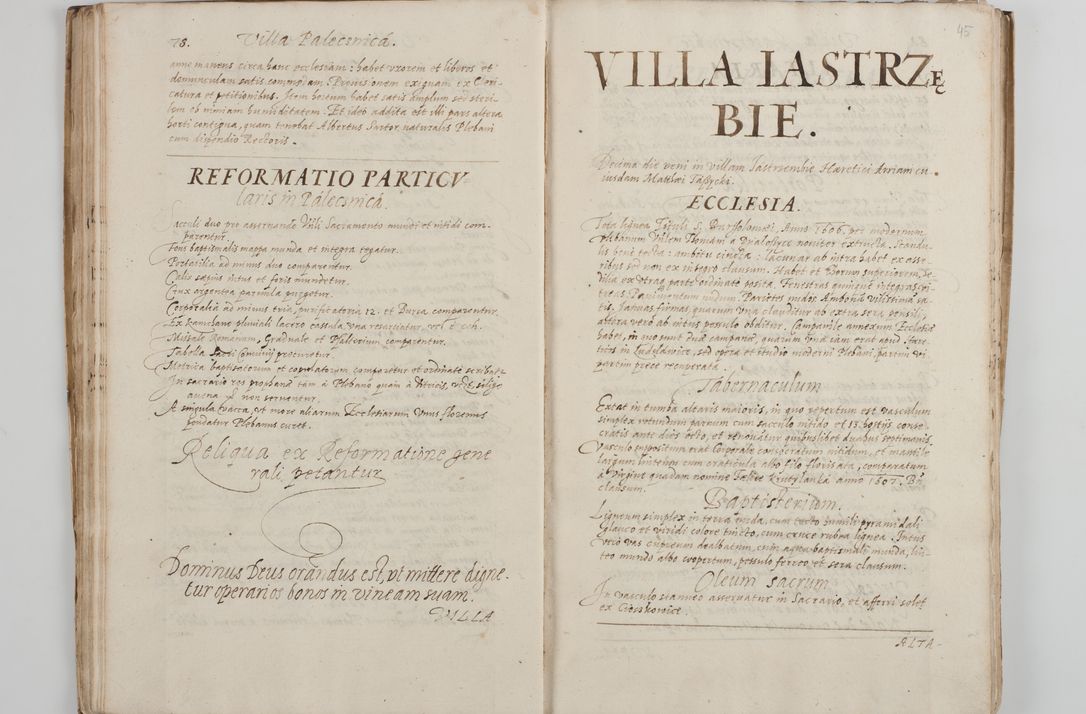 Zdjęcie nr 48 dla obiektu archiwalnego: Visitatio decanatus Boboviensis externa per Joannem Januszowski, archidiaconum Sandecensem, plebanum Solecensem ex mandato speciali R. D. Petri Tylicki, episcopi Cracoviensis, praesentibus Venerabilibus Martino Chochorovio, persbytero et Martino Servatio, Andreiobiensi clerico, facta a. D. 1607 mense Decembri