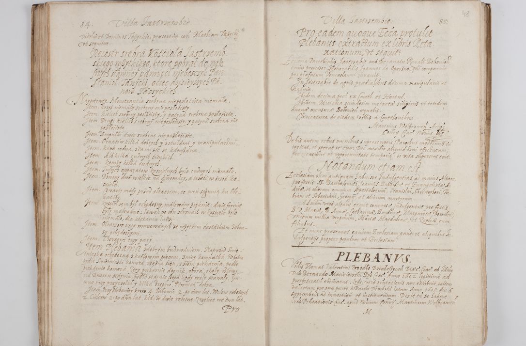 Zdjęcie nr 51 dla obiektu archiwalnego: Visitatio decanatus Boboviensis externa per Joannem Januszowski, archidiaconum Sandecensem, plebanum Solecensem ex mandato speciali R. D. Petri Tylicki, episcopi Cracoviensis, praesentibus Venerabilibus Martino Chochorovio, persbytero et Martino Servatio, Andreiobiensi clerico, facta a. D. 1607 mense Decembri