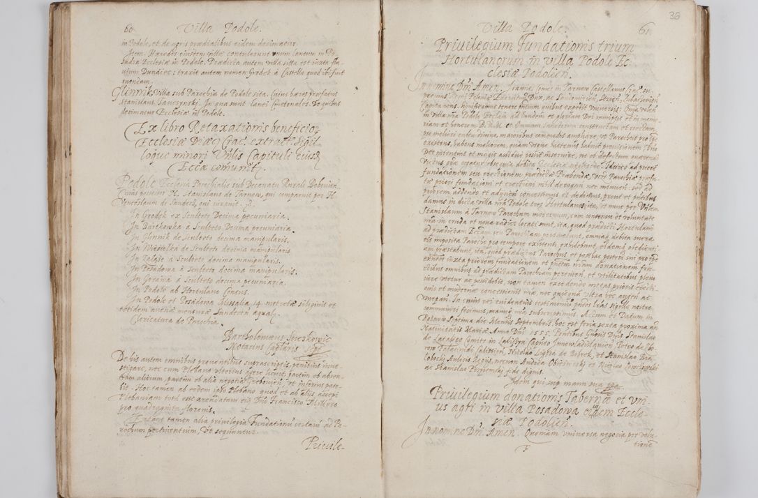 Zdjęcie nr 39 dla obiektu archiwalnego: Visitatio decanatus Boboviensis externa per Joannem Januszowski, archidiaconum Sandecensem, plebanum Solecensem ex mandato speciali R. D. Petri Tylicki, episcopi Cracoviensis, praesentibus Venerabilibus Martino Chochorovio, persbytero et Martino Servatio, Andreiobiensi clerico, facta a. D. 1607 mense Decembri