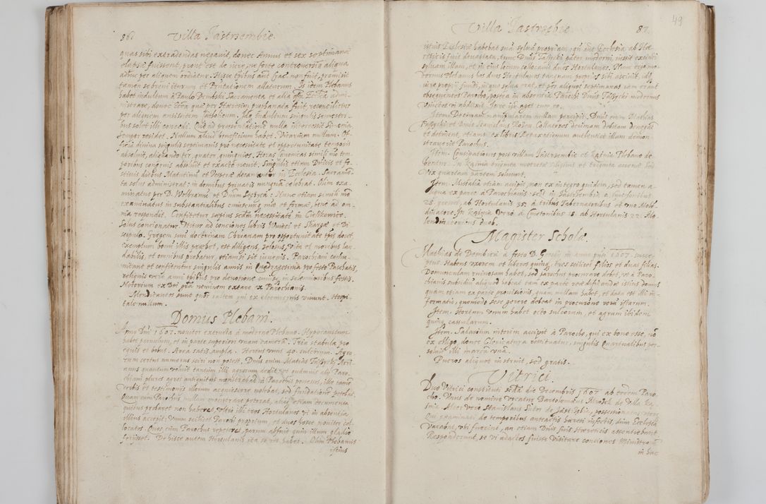 Zdjęcie nr 52 dla obiektu archiwalnego: Visitatio decanatus Boboviensis externa per Joannem Januszowski, archidiaconum Sandecensem, plebanum Solecensem ex mandato speciali R. D. Petri Tylicki, episcopi Cracoviensis, praesentibus Venerabilibus Martino Chochorovio, persbytero et Martino Servatio, Andreiobiensi clerico, facta a. D. 1607 mense Decembri