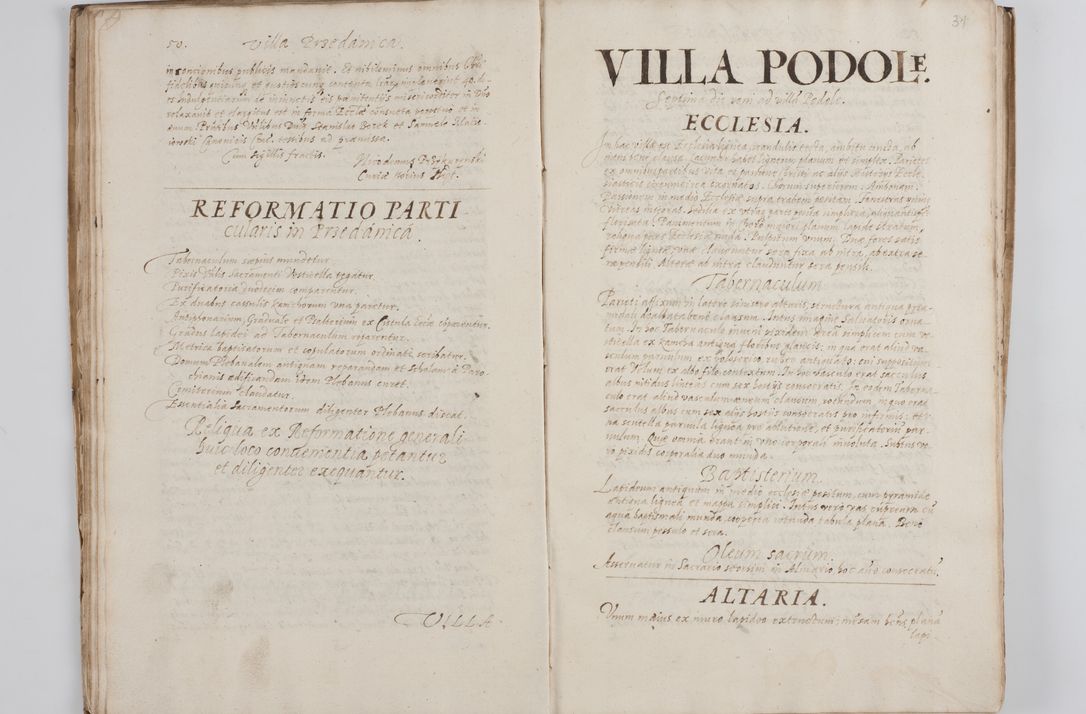 Zdjęcie nr 34 dla obiektu archiwalnego: Visitatio decanatus Boboviensis externa per Joannem Januszowski, archidiaconum Sandecensem, plebanum Solecensem ex mandato speciali R. D. Petri Tylicki, episcopi Cracoviensis, praesentibus Venerabilibus Martino Chochorovio, persbytero et Martino Servatio, Andreiobiensi clerico, facta a. D. 1607 mense Decembri