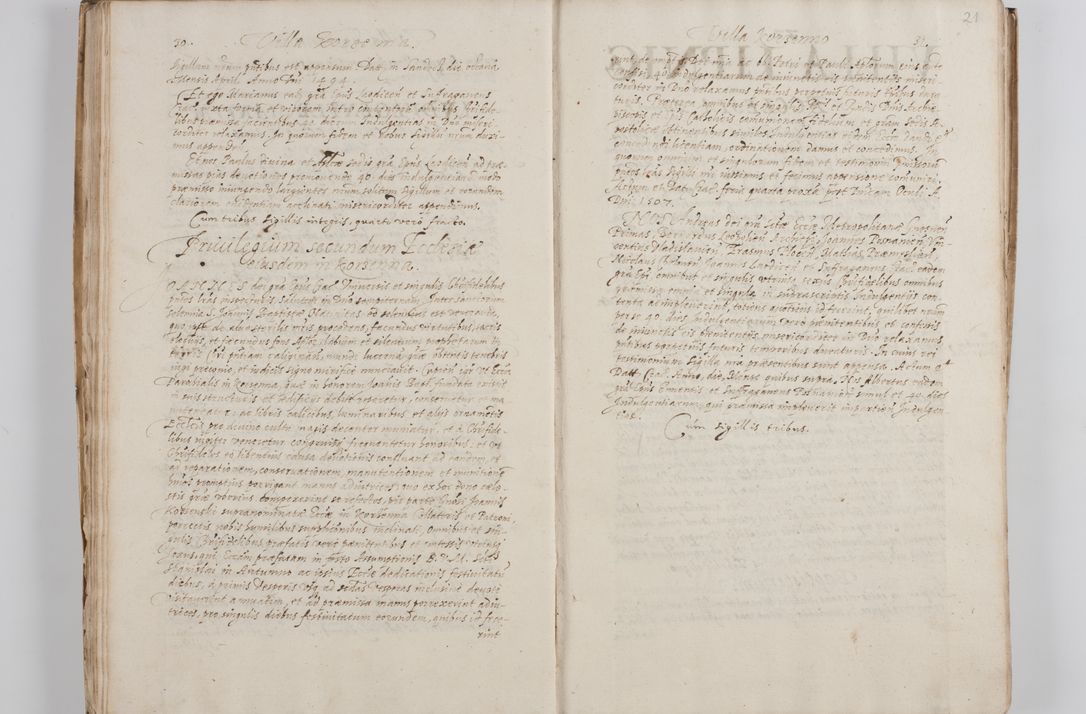 Zdjęcie nr 23 dla obiektu archiwalnego: Visitatio decanatus Boboviensis externa per Joannem Januszowski, archidiaconum Sandecensem, plebanum Solecensem ex mandato speciali R. D. Petri Tylicki, episcopi Cracoviensis, praesentibus Venerabilibus Martino Chochorovio, persbytero et Martino Servatio, Andreiobiensi clerico, facta a. D. 1607 mense Decembri