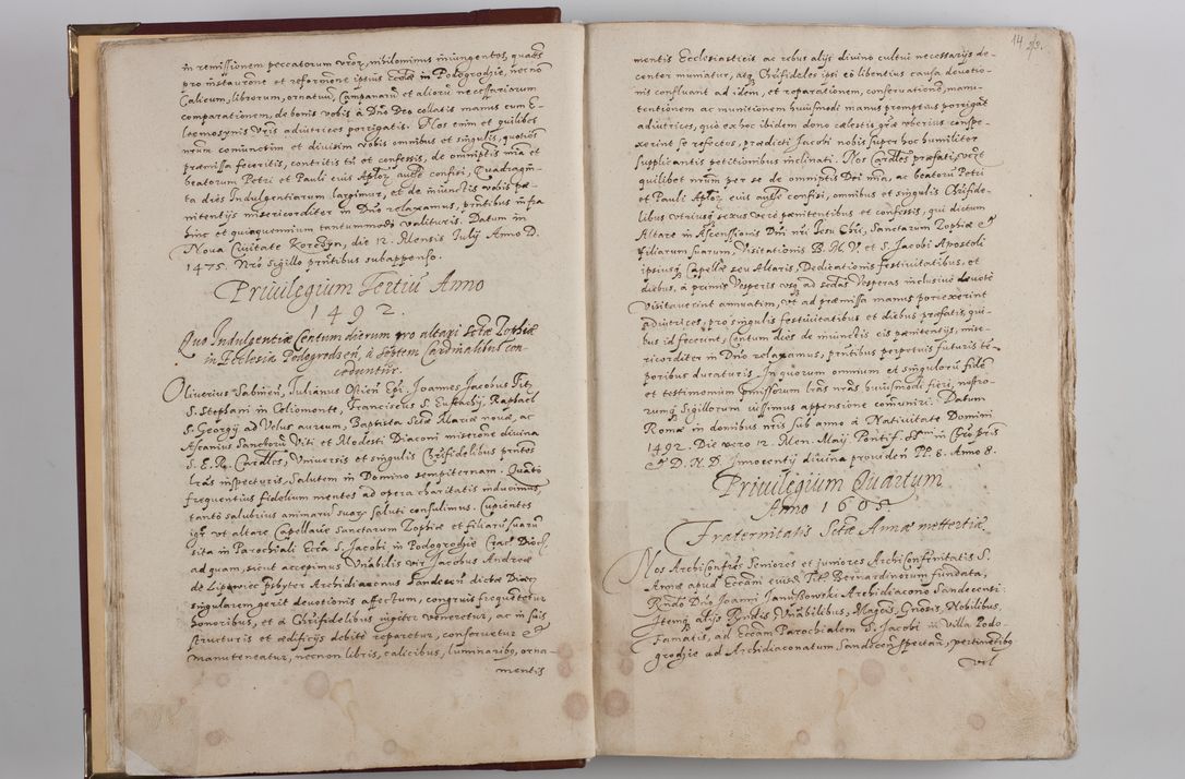 Zdjęcie nr 19 dla obiektu archiwalnego: Visitatio externa diversarum dioecesis Cracoviensis ecclesiarum sub R. D. Petro Tylicki, episcopo Cracoviensi facta a. D. 1607