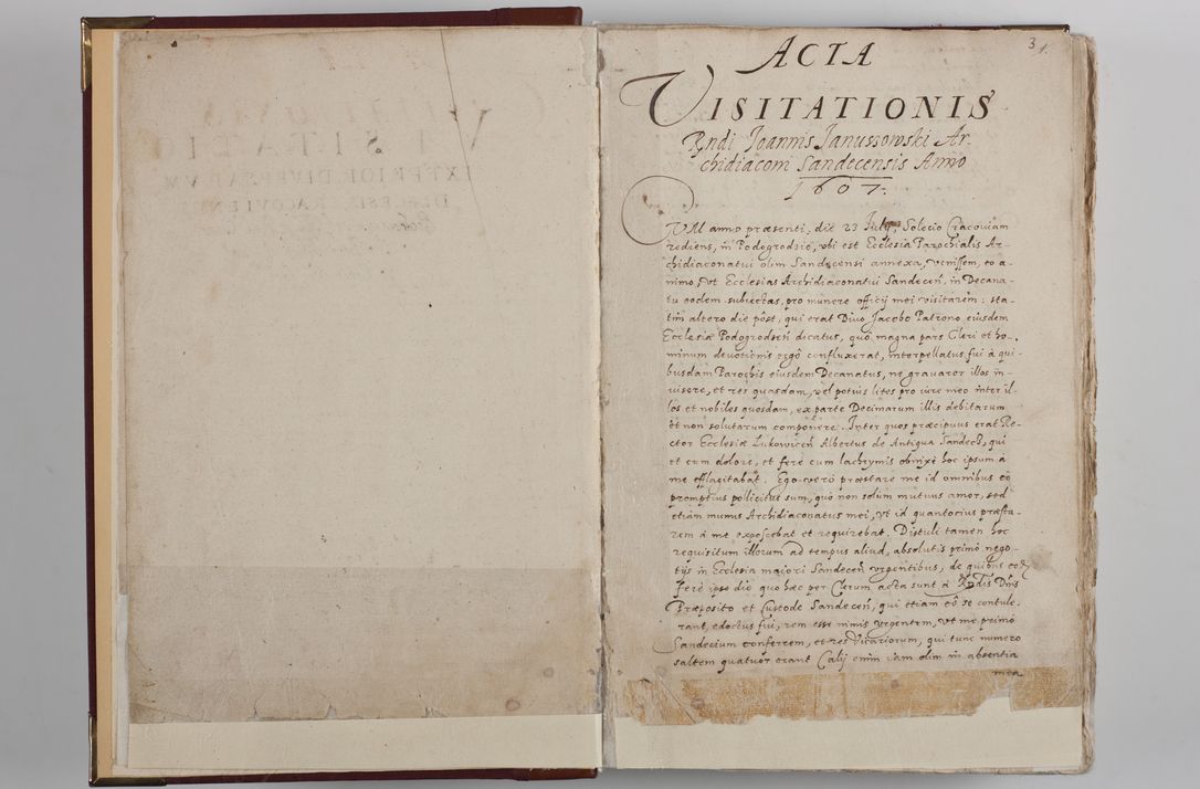 Zdjęcie nr 8 dla obiektu archiwalnego: Visitatio externa diversarum dioecesis Cracoviensis ecclesiarum sub R. D. Petro Tylicki, episcopo Cracoviensi facta a. D. 1607