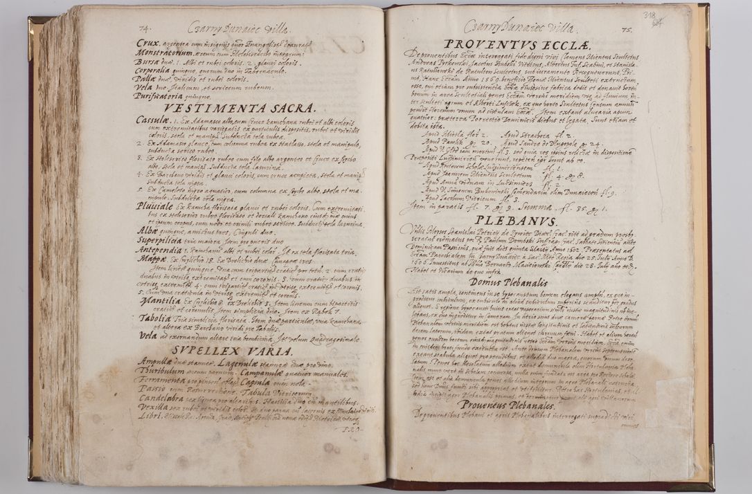 Zdjęcie nr 352 dla obiektu archiwalnego: Visitatio externa diversarum dioecesis Cracoviensis ecclesiarum sub R. D. Petro Tylicki, episcopo Cracoviensi facta a. D. 1607