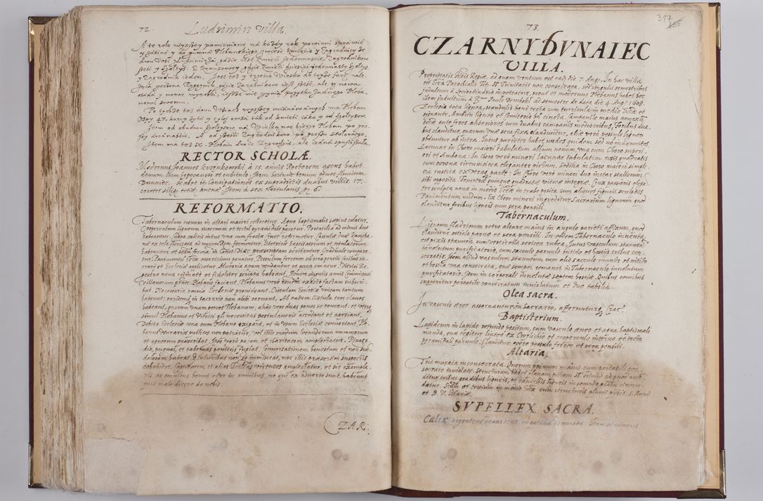 Zdjęcie nr 351 dla obiektu archiwalnego: Visitatio externa diversarum dioecesis Cracoviensis ecclesiarum sub R. D. Petro Tylicki, episcopo Cracoviensi facta a. D. 1607