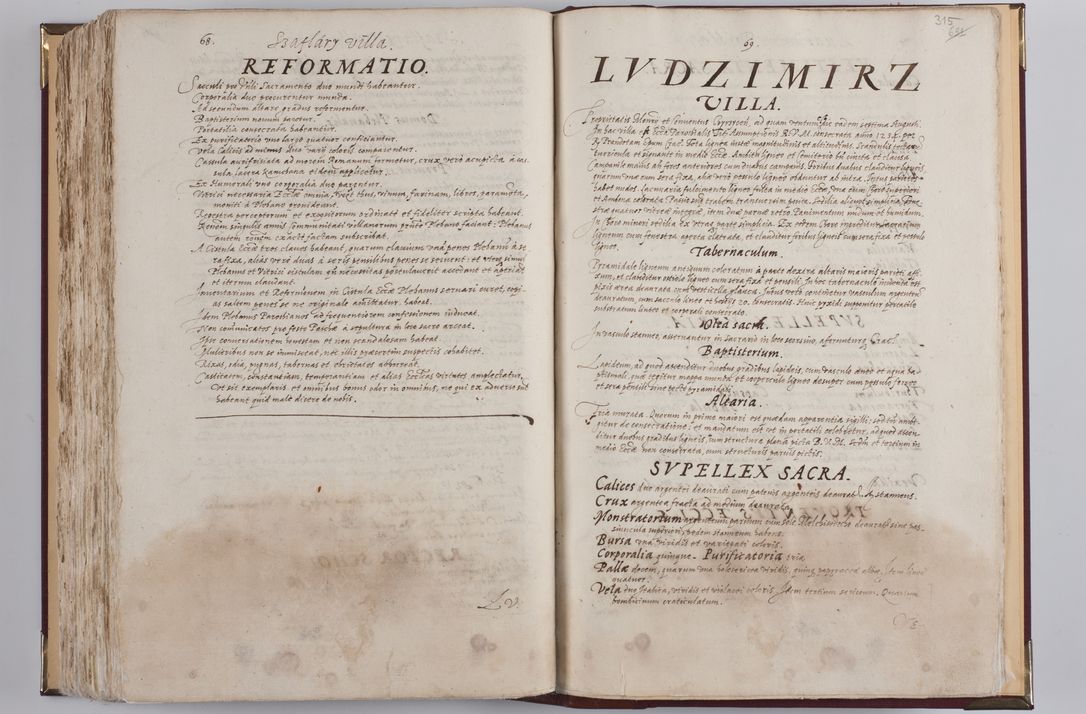 Zdjęcie nr 349 dla obiektu archiwalnego: Visitatio externa diversarum dioecesis Cracoviensis ecclesiarum sub R. D. Petro Tylicki, episcopo Cracoviensi facta a. D. 1607
