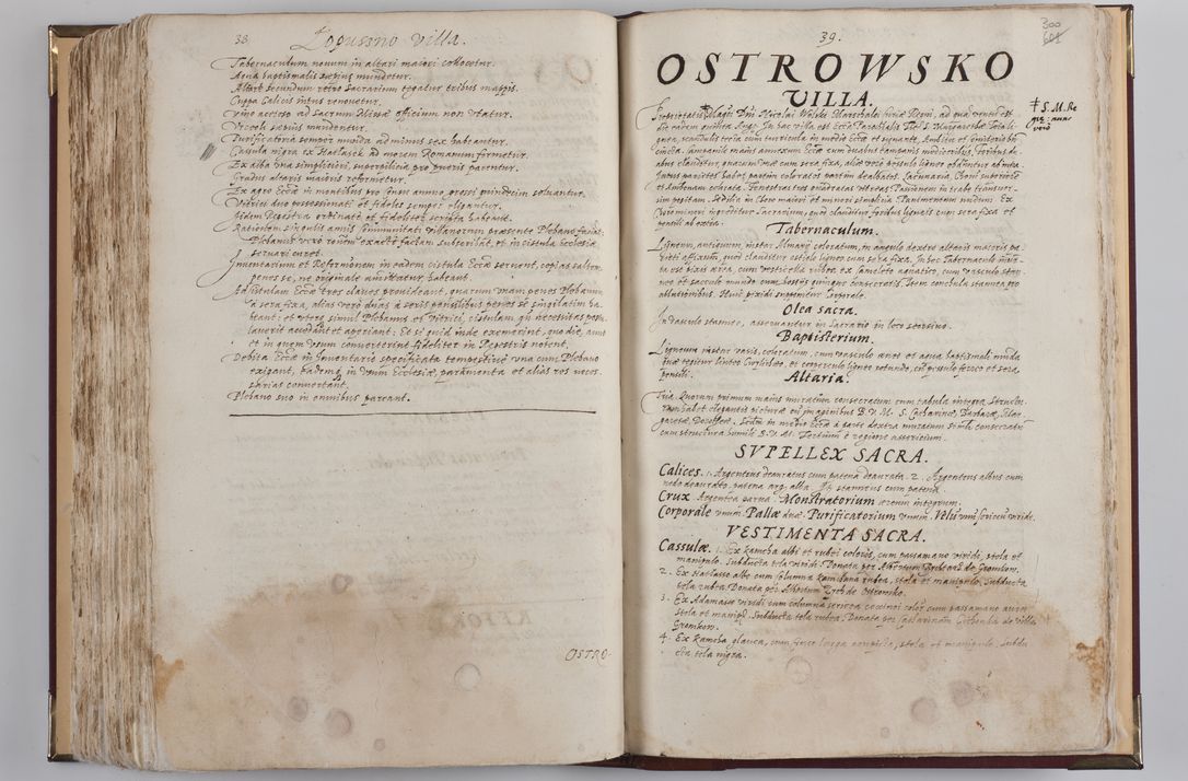 Zdjęcie nr 334 dla obiektu archiwalnego: Visitatio externa diversarum dioecesis Cracoviensis ecclesiarum sub R. D. Petro Tylicki, episcopo Cracoviensi facta a. D. 1607