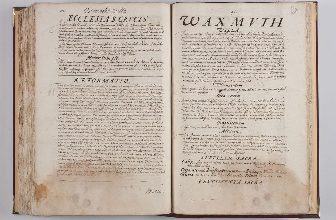 Zdjęcie nr 336 dla obiektu archiwalnego: Visitatio externa diversarum dioecesis Cracoviensis ecclesiarum sub R. D. Petro Tylicki, episcopo Cracoviensi facta a. D. 1607
