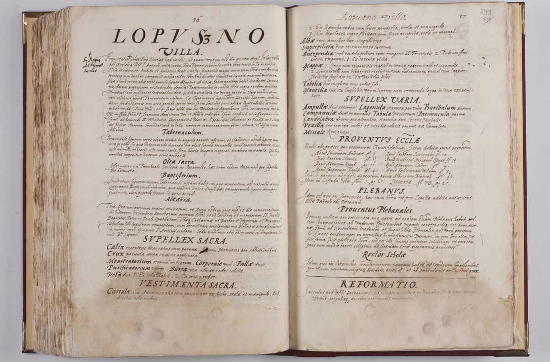 Zdjęcie nr 333 dla obiektu archiwalnego: Visitatio externa diversarum dioecesis Cracoviensis ecclesiarum sub R. D. Petro Tylicki, episcopo Cracoviensi facta a. D. 1607