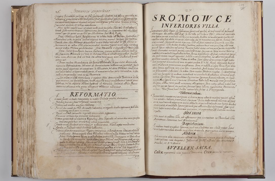 Zdjęcie nr 328 dla obiektu archiwalnego: Visitatio externa diversarum dioecesis Cracoviensis ecclesiarum sub R. D. Petro Tylicki, episcopo Cracoviensi facta a. D. 1607