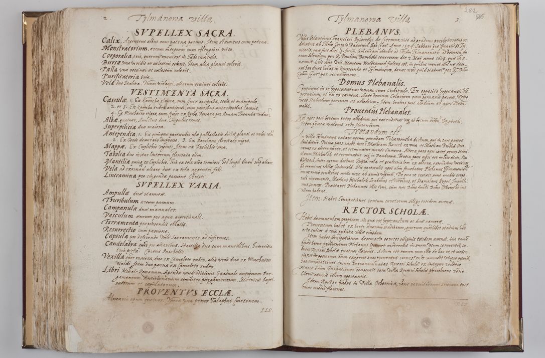 Zdjęcie nr 315 dla obiektu archiwalnego: Visitatio externa diversarum dioecesis Cracoviensis ecclesiarum sub R. D. Petro Tylicki, episcopo Cracoviensi facta a. D. 1607