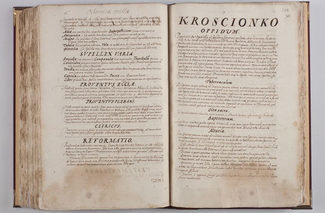 Zdjęcie nr 317 dla obiektu archiwalnego: Visitatio externa diversarum dioecesis Cracoviensis ecclesiarum sub R. D. Petro Tylicki, episcopo Cracoviensi facta a. D. 1607