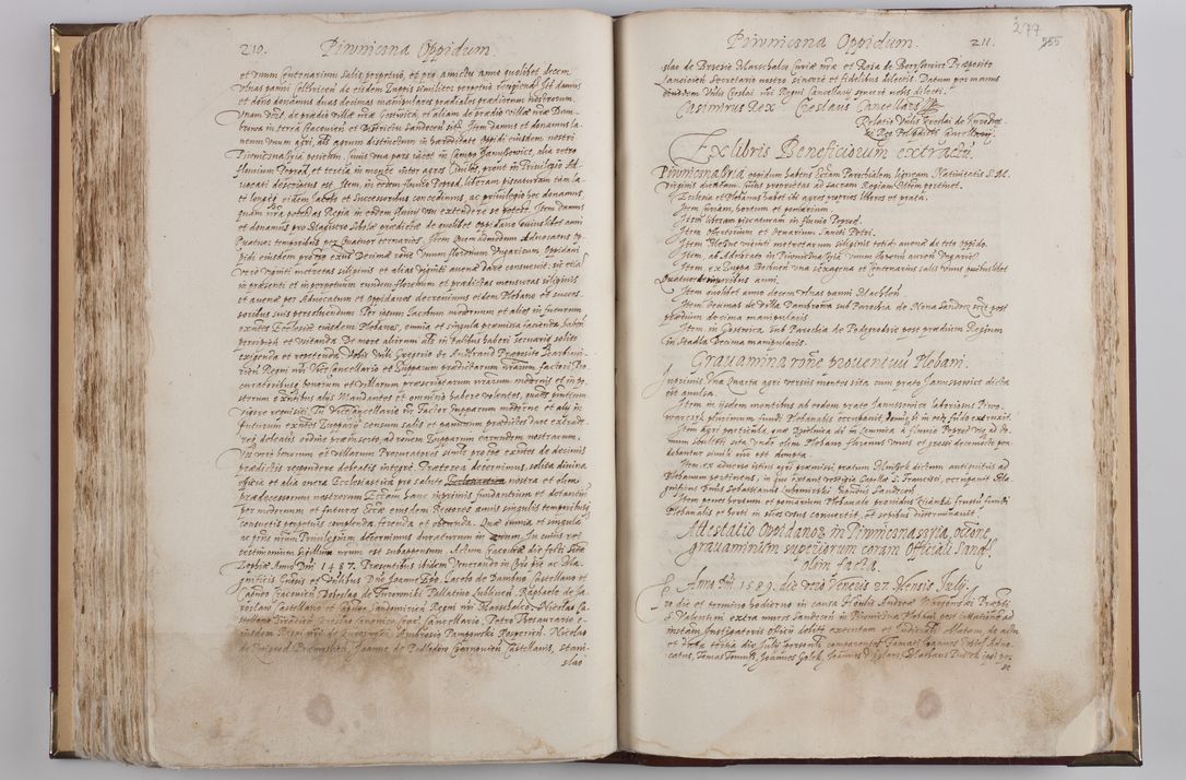 Zdjęcie nr 310 dla obiektu archiwalnego: Visitatio externa diversarum dioecesis Cracoviensis ecclesiarum sub R. D. Petro Tylicki, episcopo Cracoviensi facta a. D. 1607