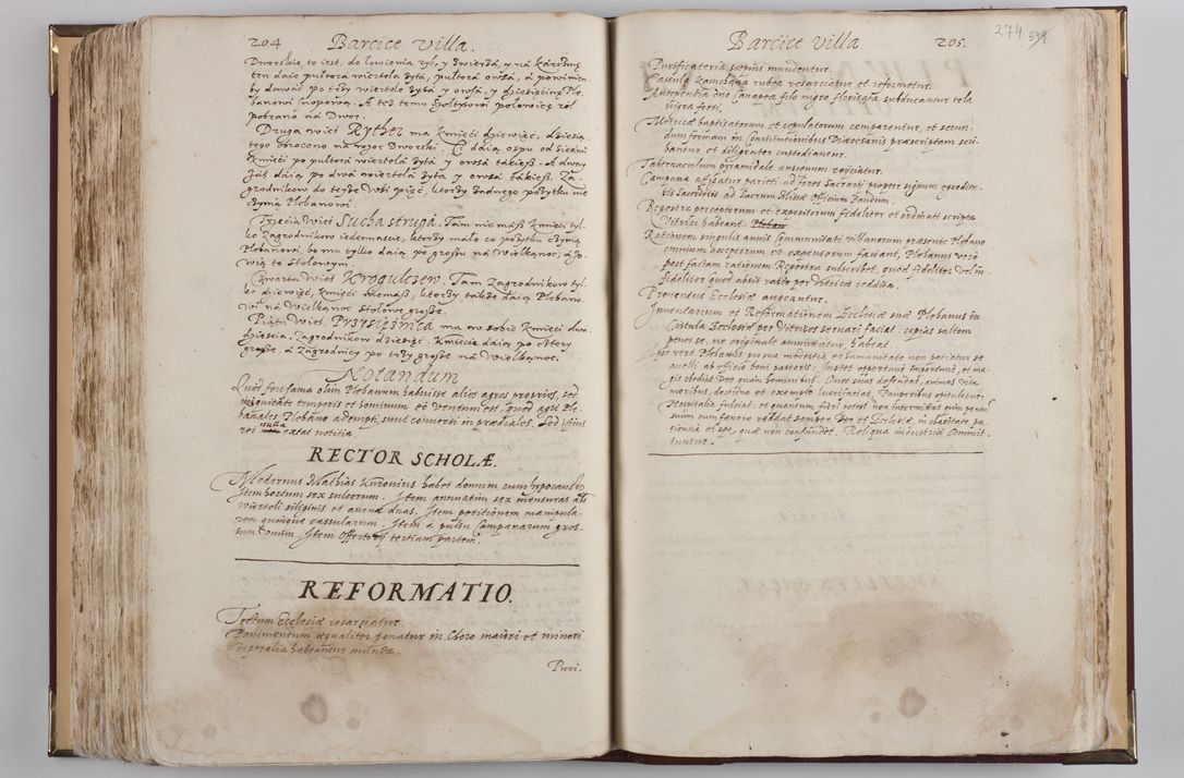 Zdjęcie nr 307 dla obiektu archiwalnego: Visitatio externa diversarum dioecesis Cracoviensis ecclesiarum sub R. D. Petro Tylicki, episcopo Cracoviensi facta a. D. 1607