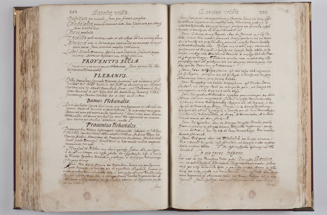 Zdjęcie nr 306 dla obiektu archiwalnego: Visitatio externa diversarum dioecesis Cracoviensis ecclesiarum sub R. D. Petro Tylicki, episcopo Cracoviensi facta a. D. 1607