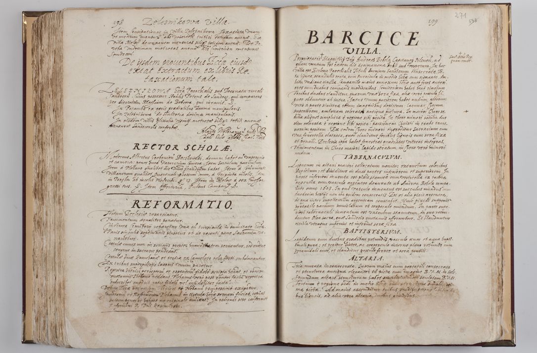 Zdjęcie nr 303 dla obiektu archiwalnego: Visitatio externa diversarum dioecesis Cracoviensis ecclesiarum sub R. D. Petro Tylicki, episcopo Cracoviensi facta a. D. 1607
