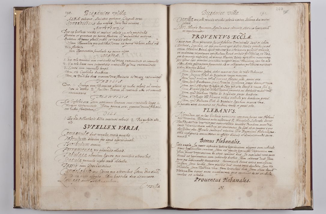 Zdjęcie nr 298 dla obiektu archiwalnego: Visitatio externa diversarum dioecesis Cracoviensis ecclesiarum sub R. D. Petro Tylicki, episcopo Cracoviensi facta a. D. 1607
