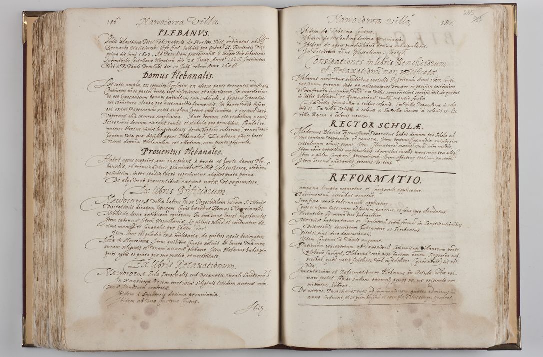 Zdjęcie nr 296 dla obiektu archiwalnego: Visitatio externa diversarum dioecesis Cracoviensis ecclesiarum sub R. D. Petro Tylicki, episcopo Cracoviensi facta a. D. 1607