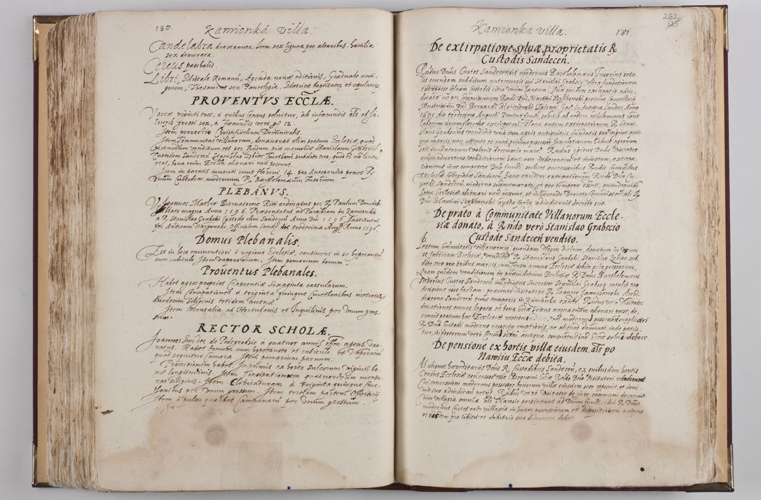 Zdjęcie nr 293 dla obiektu archiwalnego: Visitatio externa diversarum dioecesis Cracoviensis ecclesiarum sub R. D. Petro Tylicki, episcopo Cracoviensi facta a. D. 1607