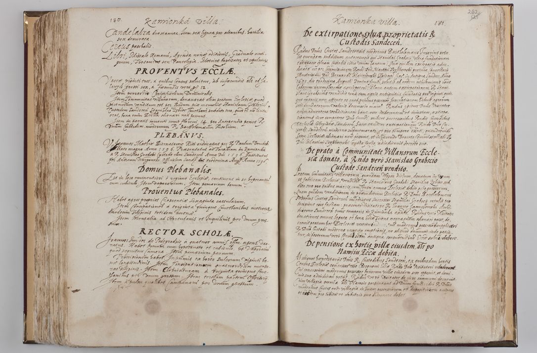 Zdjęcie nr 292 dla obiektu archiwalnego: Visitatio externa diversarum dioecesis Cracoviensis ecclesiarum sub R. D. Petro Tylicki, episcopo Cracoviensi facta a. D. 1607