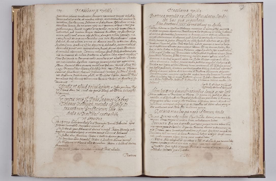 Zdjęcie nr 289 dla obiektu archiwalnego: Visitatio externa diversarum dioecesis Cracoviensis ecclesiarum sub R. D. Petro Tylicki, episcopo Cracoviensi facta a. D. 1607