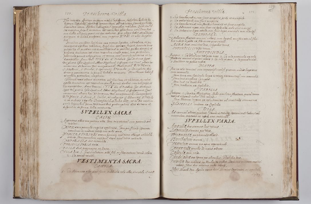 Zdjęcie nr 287 dla obiektu archiwalnego: Visitatio externa diversarum dioecesis Cracoviensis ecclesiarum sub R. D. Petro Tylicki, episcopo Cracoviensi facta a. D. 1607