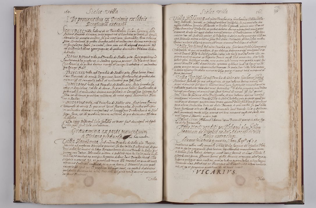 Zdjęcie nr 281 dla obiektu archiwalnego: Visitatio externa diversarum dioecesis Cracoviensis ecclesiarum sub R. D. Petro Tylicki, episcopo Cracoviensi facta a. D. 1607