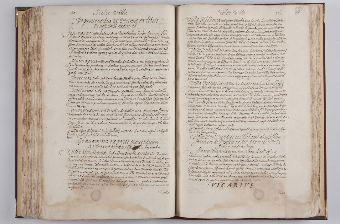 Zdjęcie nr 280 dla obiektu archiwalnego: Visitatio externa diversarum dioecesis Cracoviensis ecclesiarum sub R. D. Petro Tylicki, episcopo Cracoviensi facta a. D. 1607