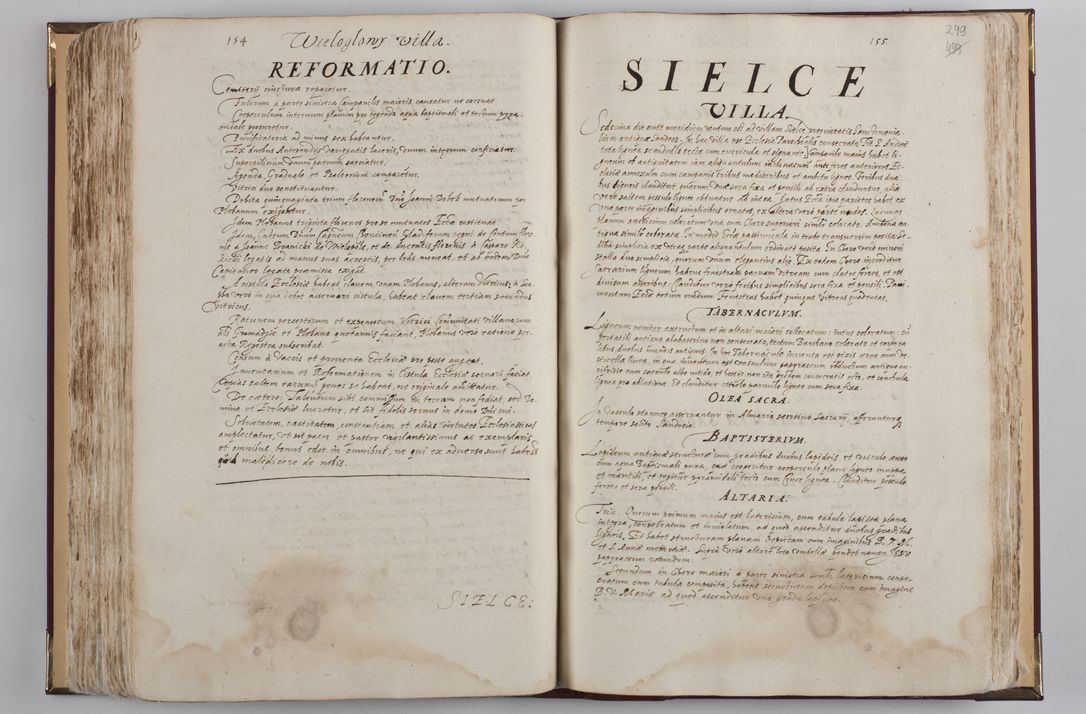 Zdjęcie nr 276 dla obiektu archiwalnego: Visitatio externa diversarum dioecesis Cracoviensis ecclesiarum sub R. D. Petro Tylicki, episcopo Cracoviensi facta a. D. 1607